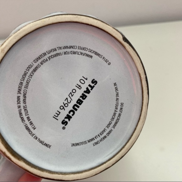 Starbucks Anniversary Raised Mermaid Scales Coffee
Mug Cup 2016 100z - Picture 4 of 5